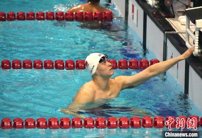 孙杨在合肥夏季锦标赛复出首秀以稳定节奏夺得