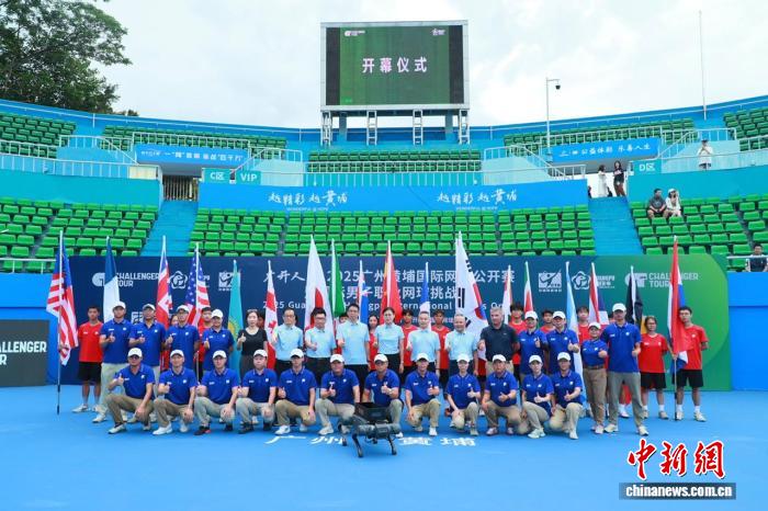 广州黄埔国际网球赛科技亮相 孙浅憾负朱庭北